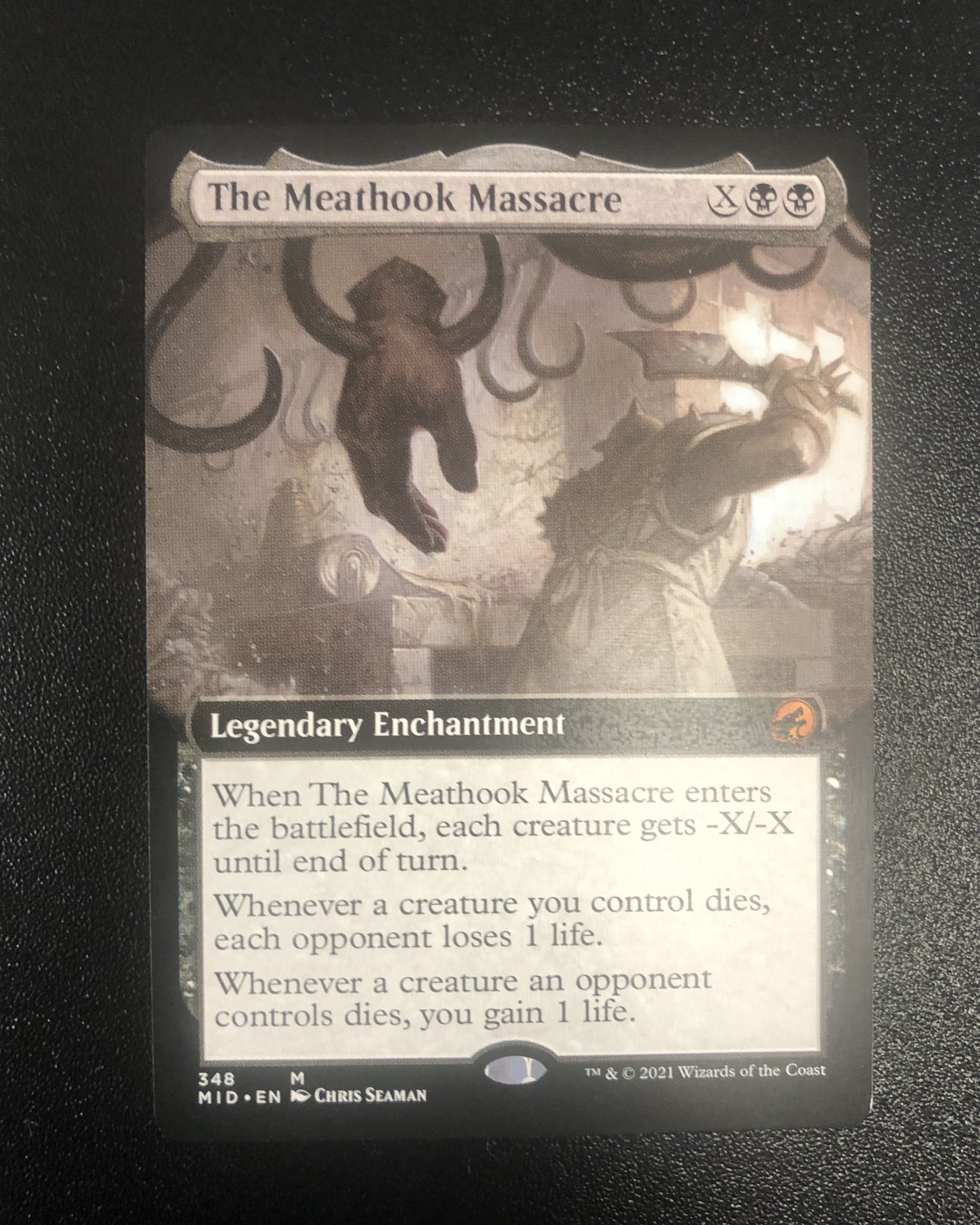 Meathook Massacre, The (Borderless) MTG Proxy Innistrad Midnight Hunt