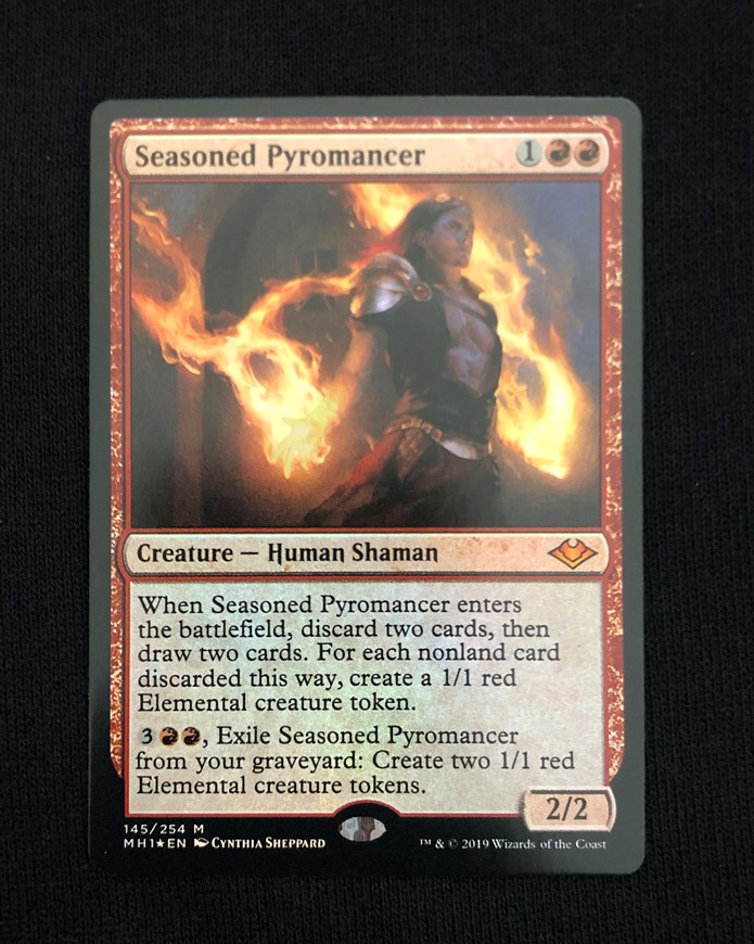 Seasoned Pyromancer (FOIL) MtG Proxy Modern Horizons Proxy MTG
