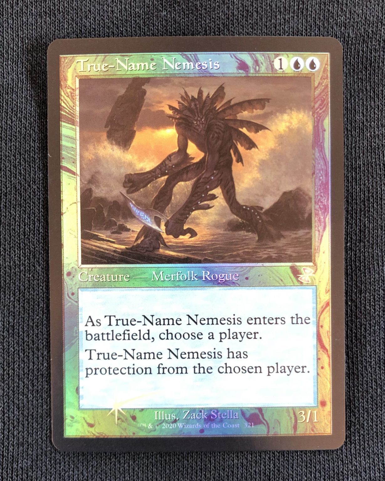 True Name Nemesis (FOIL) MtG Proxy Time Spiral Remastered Proxy MTG