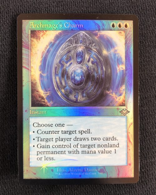 Archmage's Charm (FOIL Vintage) - MTG Proxy MH2