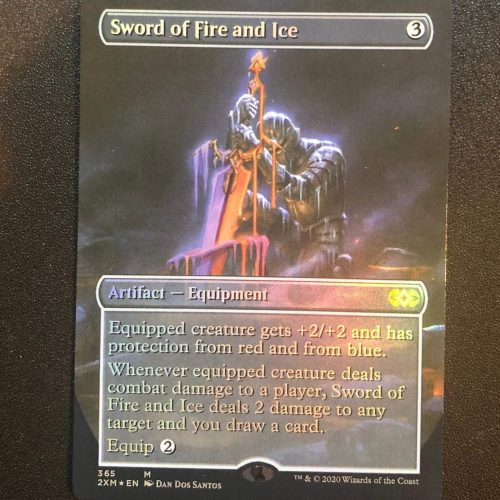 Sword of Fire and Ice (FOIL Showcase) - MTG Proxy 2XM