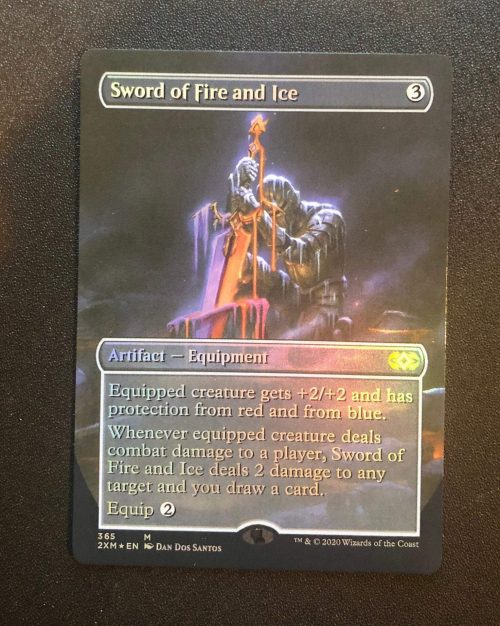 Sword of Fire and Ice (FOIL Showcase) - MTG Proxy 2XM