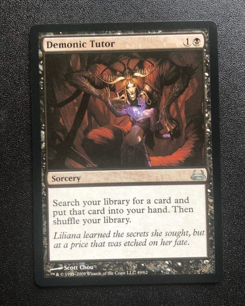 Demonic Tutor - MTG Proxy Duel Deck