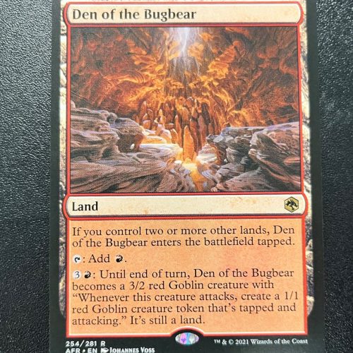 Den of the Bugbear - MTG Proxy Adventures in the Forgotten Realms