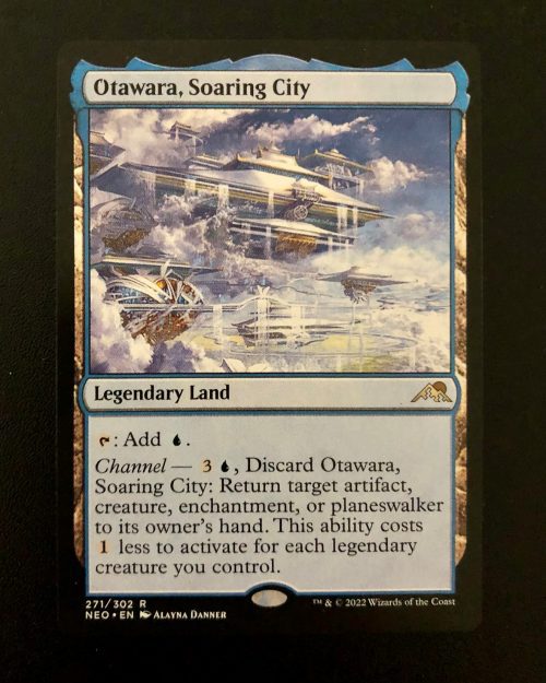 Otawara, Soaring City - MTG Proxy Kamigawa: Neon Dynasty