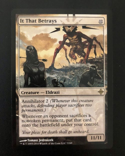 It That Betrays - MTG Proxy Rise of the Eldrazi