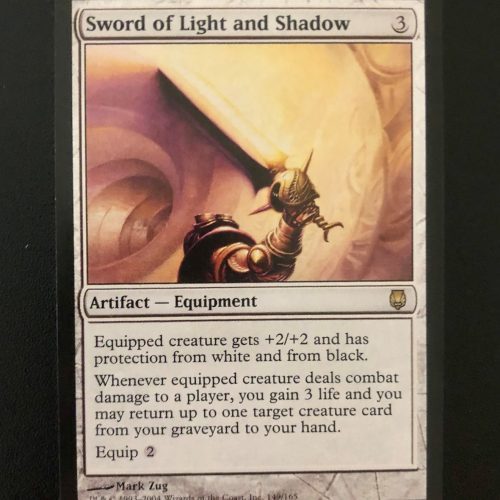 Sword of Light and Shadow - MTG Proxy Darksteel