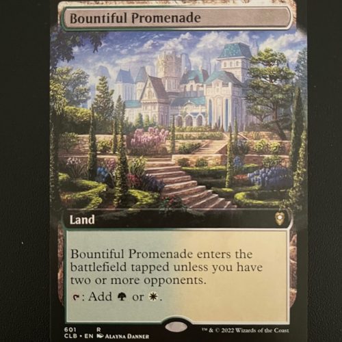 Bountiful Promenade (Extended Art) - MTG Proxy Commander Legends CLB