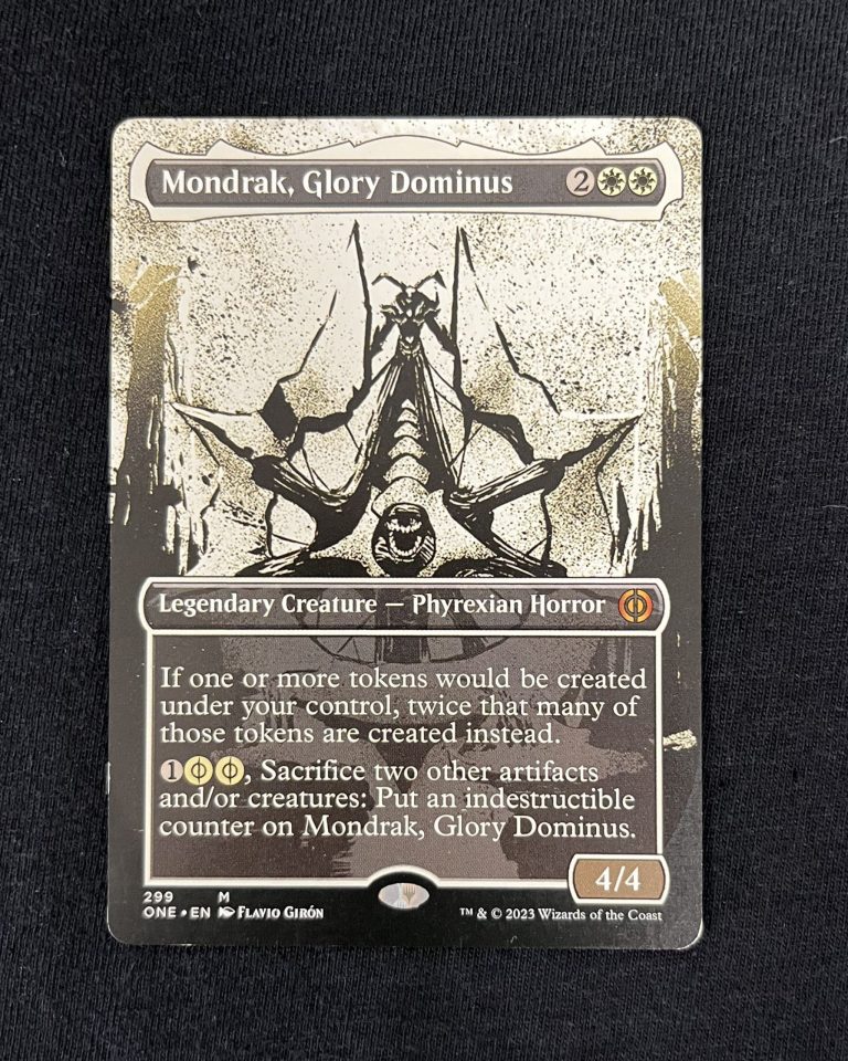Mondrak, Glory Dominus (Showcase) - MTG Proxy Phyrexia: All Will Be One ...