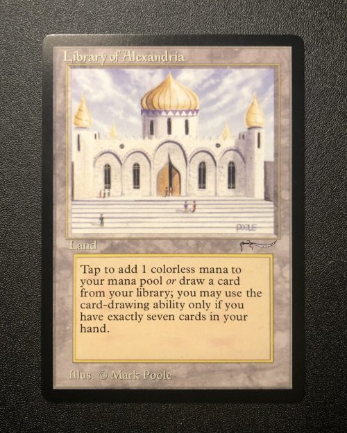 Library of Alexandria - MTG Proxy Arabian Nights