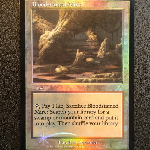 Bloodstained Mire (FOIL) - MTG Proxy Onslaught