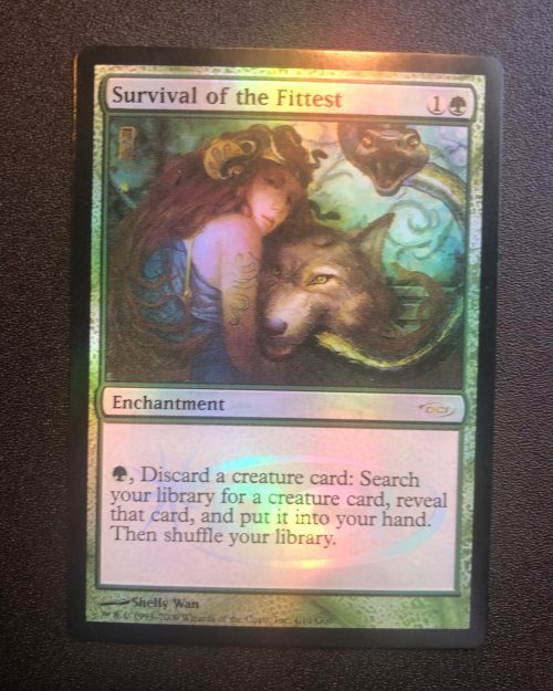 Survival of the Fittest (FOIL) - MTG Proxy Judge Gift