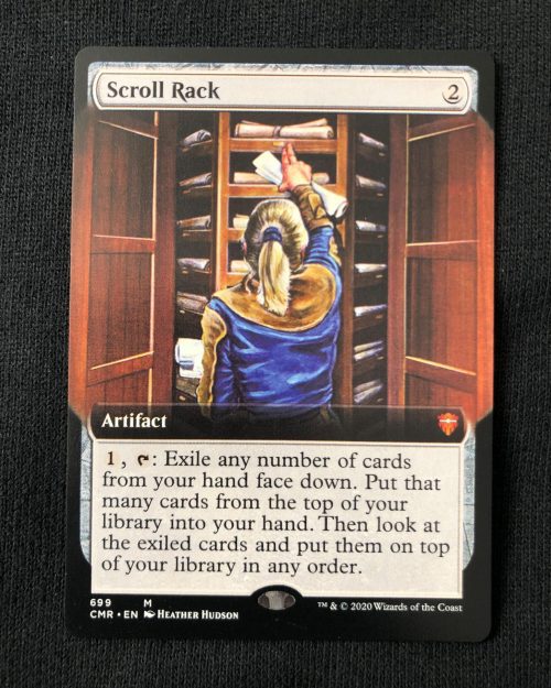 Scroll Rack (Showcase) - MTG Proxy Commander Legends