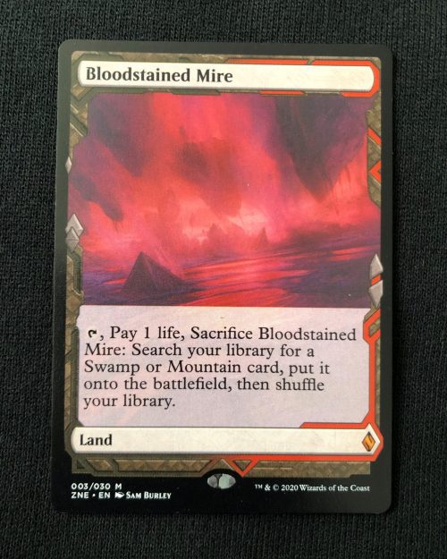 Bloodstained Mire - MTG Proxy Zendikar Rising Expeditions