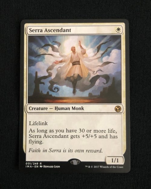 Serra Ascendant - MTG Proxy Iconic Masters