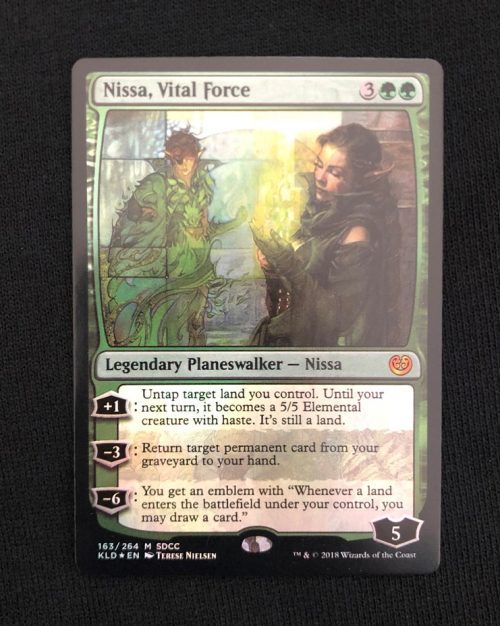 Nissa, Vital Force (FOIL) - MTG Proxy Kaladesh