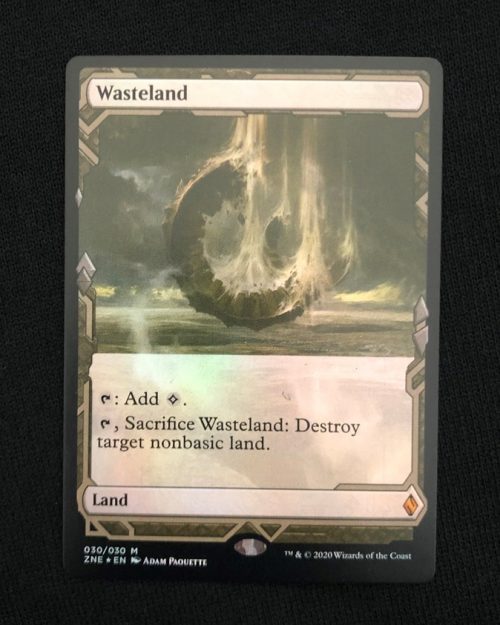 Wasteland (FOIL) - MTG Proxy Zendikar Rising Expeditions