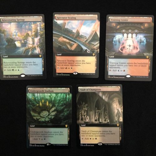 Bond / Crowd Land Set Enemy (FOIL) - MTG Proxy Commander Legends