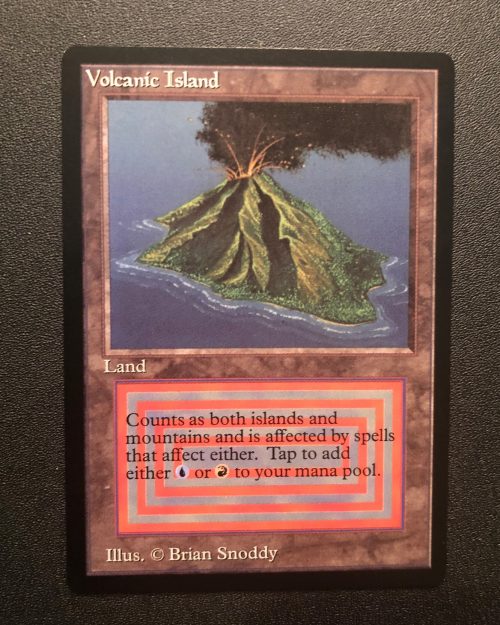 Volcanic Island - MTG Proxy Beta