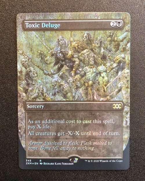 Toxic Deluge (FOIL Showcase) - MTG Proxy 2XM