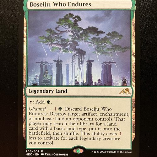Boseiju, Who Endures - MTG Proxy Neon Dynasty