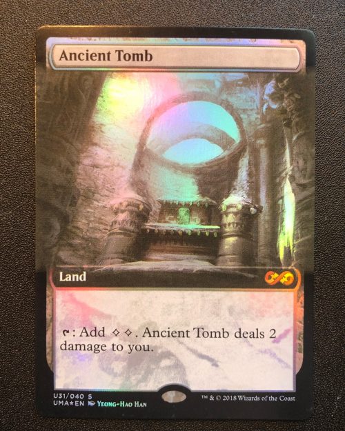 Ancient Tomb (FOIL Showcase) - MTG Proxy UMA