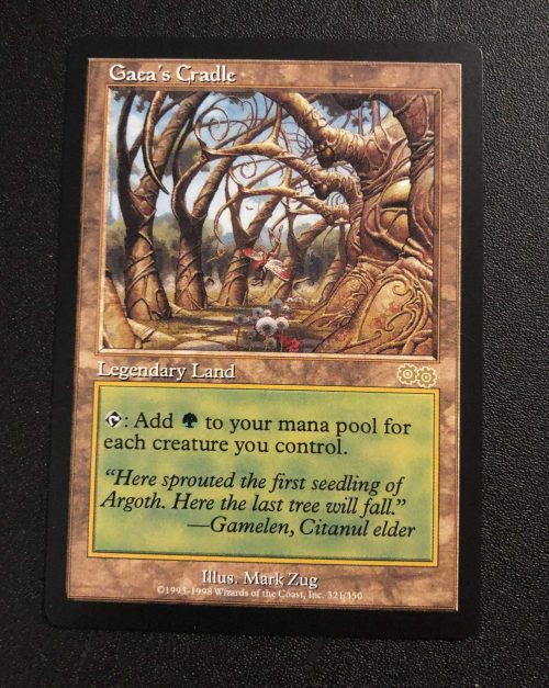 Gaea's Cradle - MTG Proxy Urza's Saga