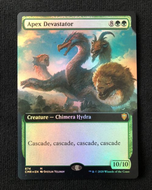 Apex Devastator (FOIL Showcase) - MTG Proxy Commander Legends