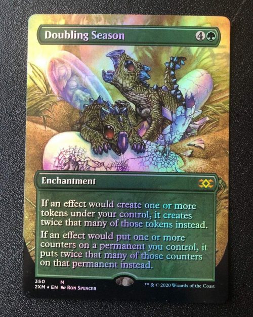 Doubling Season (FOIL Showcase) - MTG Proxy 2XM