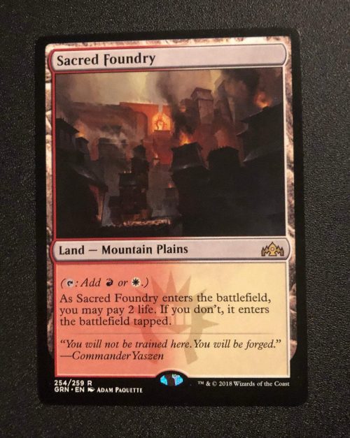 Sacred Foundry - MTG Proxy Guilds of Ravnica