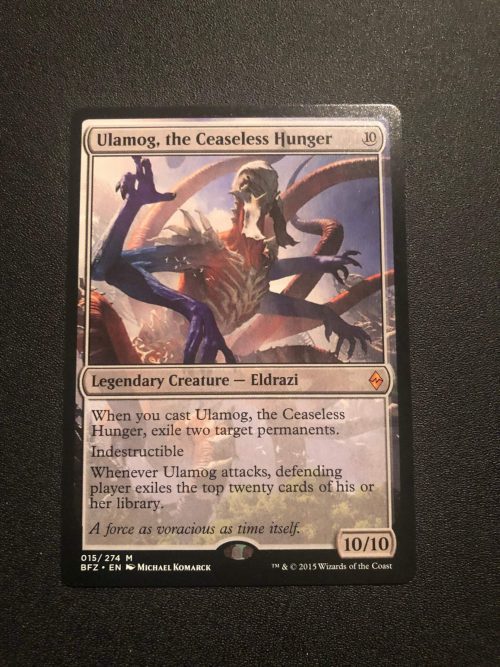 Ulamog, the Ceaseless Hunger - MTG Proxy Zendikar