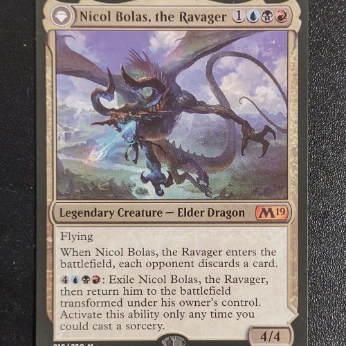 Nicol Bolas, the Ravager - MTG Proxy Core Set 2019