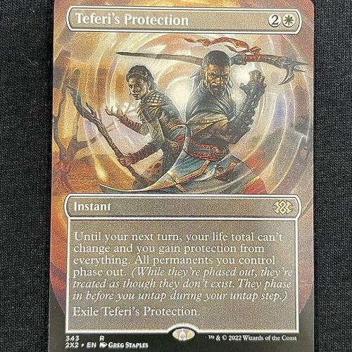 Teferi's Protection (Borderless) - MTG Proxy Double Masters 2022