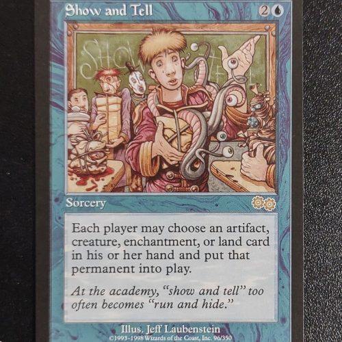 Show and Tell - MTG Proxy Urza's Saga