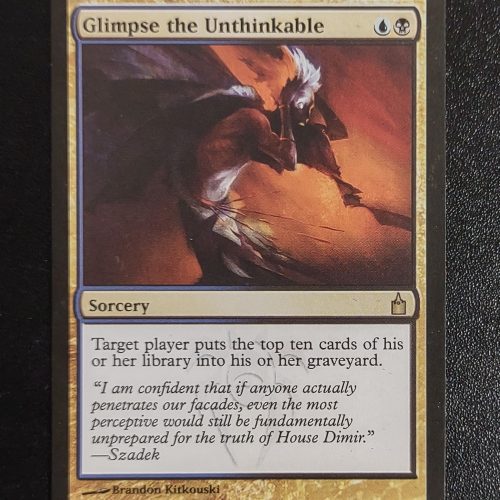 Glimpse of the Unthinkable - MTG Proxy Ravnica: City of Guilds