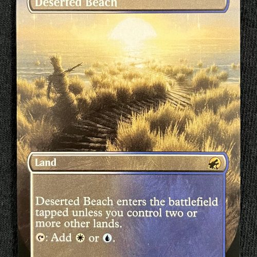 Deserted Beach (Borderless) - MTG Proxy Innistrad: Midnight Hunt