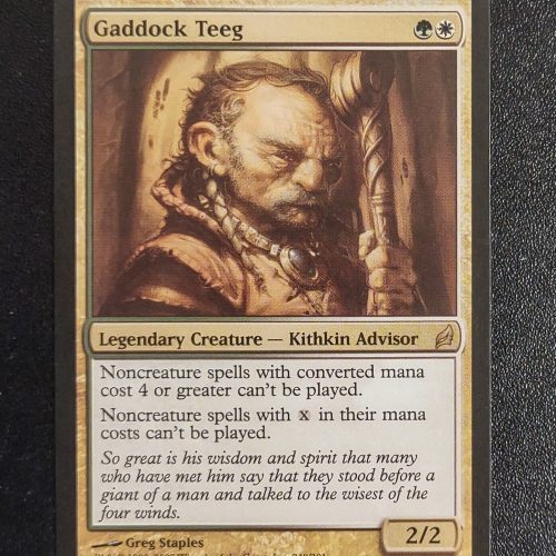 Gaddock Teeg - MTG Proxy Lorwyn