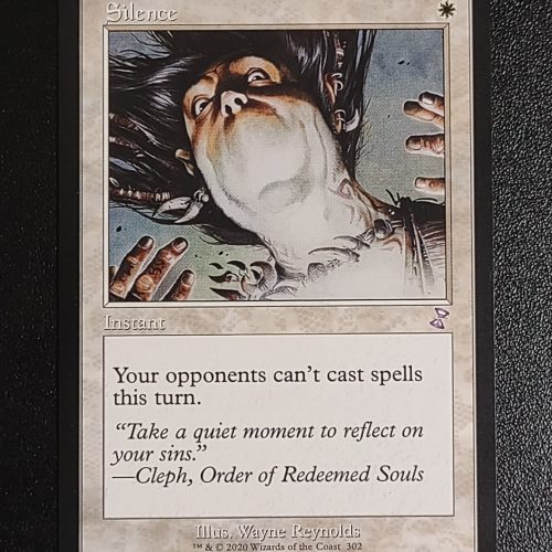 Silence - MTG Proxy Time Spiral: Remastered