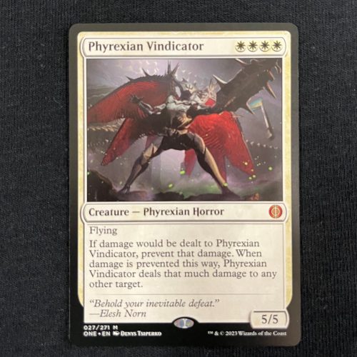 Phyrexian Vindicator - MTG Proxy Phyrexia: All Will Be One