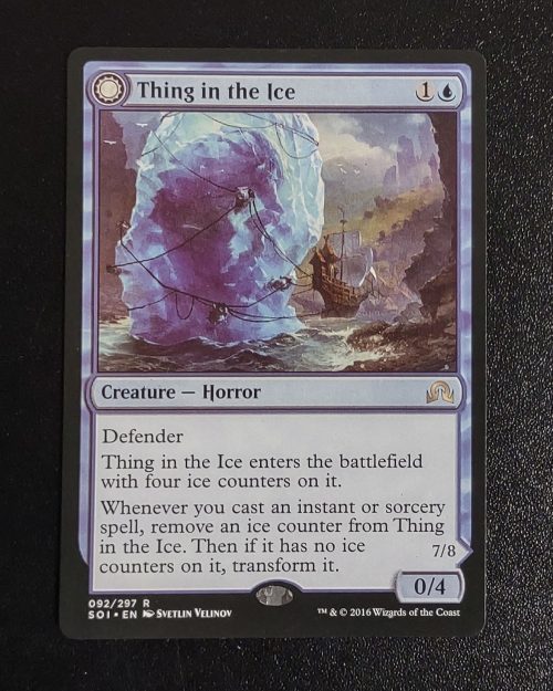 Thing in the Ice - MTG Proxy Shadows over Innistrad