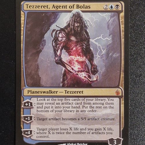 Tezzeret, Agent of Bolas - MTG Proxy Mirrodin Besieged