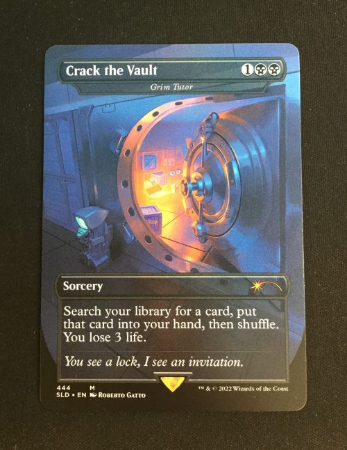 Crack the Vault - Grim Tutor - MTG Proxy SLD