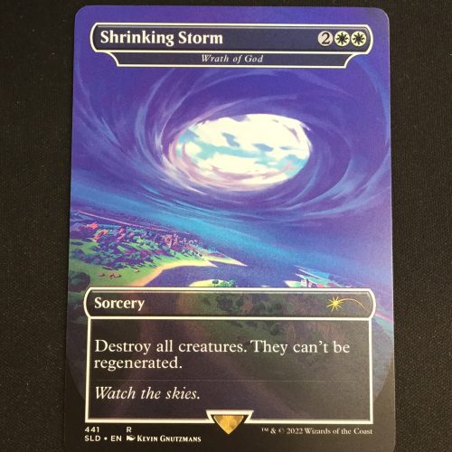 Shrinking Storm - Wrath of God - MTG Proxy SLD