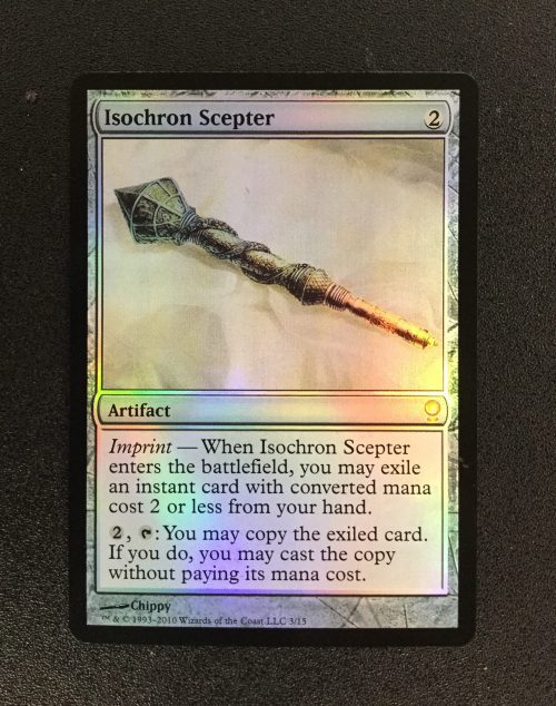 Isochron Scepter (FOIL Borderless) - MTG Proxy From the Vault: Relics