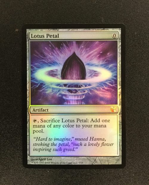 Lotus Petal (FOIL) - MTG Proxy From the Vault: Exiled