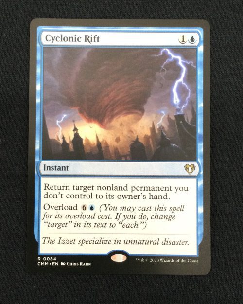 Cyclonic Rift - MTG Proxy Commander Masters