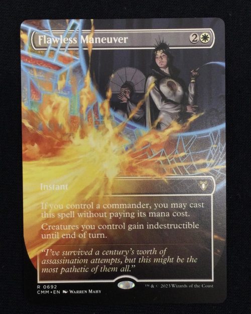 Flawless Maneuver (Borderless) - MTG Proxy Commander Masters