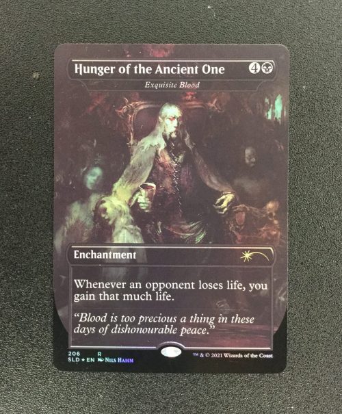 Hunger of the Ancient One - Exquisite Blood (FOIL) - MTG Proxy SLD