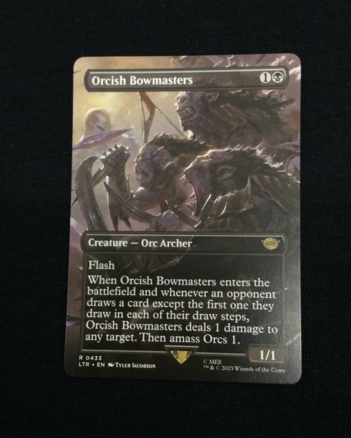 Orcish Bowmasters (Borderless) - MTG Proxy Universes Beyond: The Lord of the Rings: Tales of Middle-earth