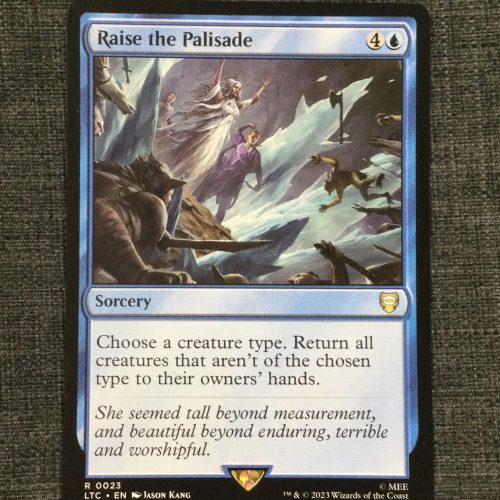 Raise the Palisade - MTG Proxy Commander: The Lord of the Rings: Tales of Middle-earth